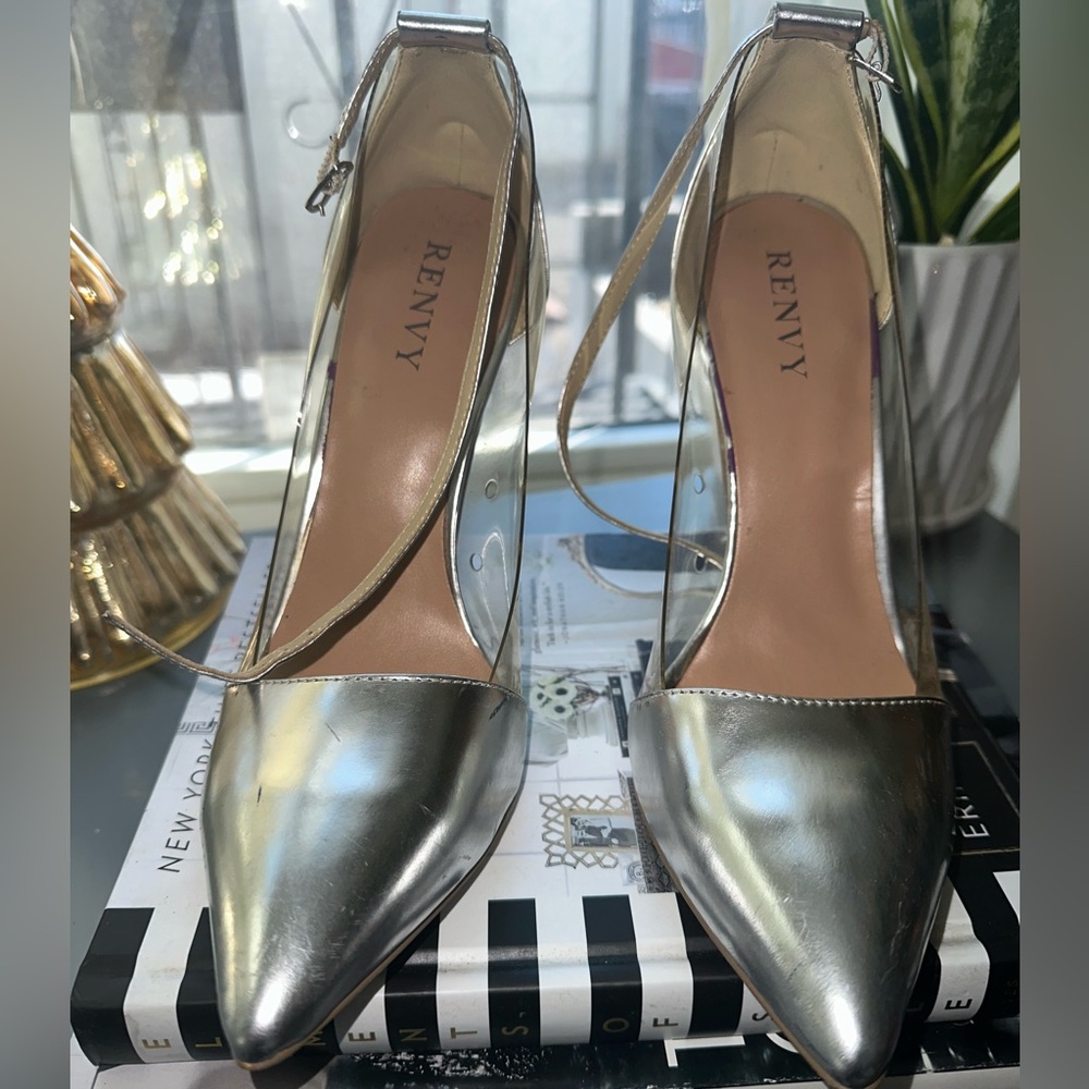 Silver heels